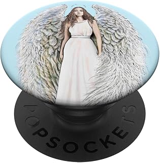 Archangel Ariel Angel Lion Altar Nature Animals Earth PopSockets Adhesive PopGrip