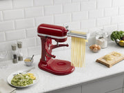 3-pc Pasta Roller/Cutter Set for KitchenAid Stand Mixers – 3-Piece Set, Metal, Stainless Steel, Pack of 4, Model KSMPRA