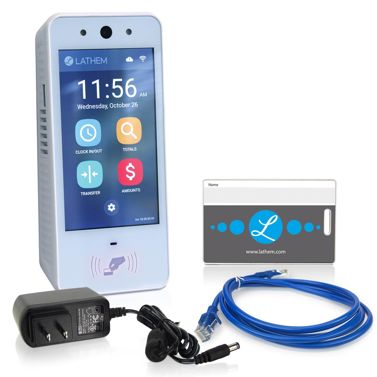 Touch-Free Wi-Fi Time Clock System (PCEXPRESS) by Lathem – Model PCEXPRESS-WEB