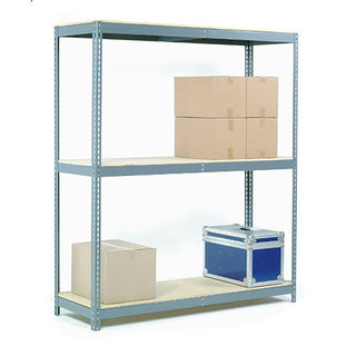 Wide Span Rack 72Wx30Dx60H by Global Industrial – Alloy Steel, Grey, Model 716632