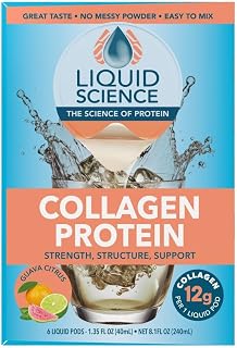 Java House Liquid Science Guava Single Serve Collagen Pods - Peel and Pour- Pack of 6