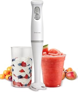 Betty Crocker 2-Speed Hand Blender, 20-Oz. Beaker, BC-4307W, White