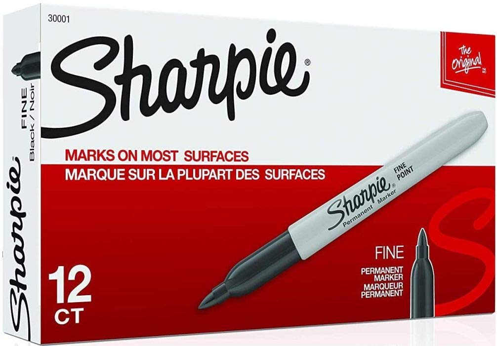 30001 Black Fine Point Permanent Markers by Sharpie – 1 Count (Pack of 288), Black, Pack of 288, Model SN30001I24