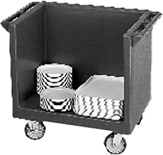 Cambro TDC2029131 Tray and Dish Cart Without Cutlery Rack Dark Brown 1 Each