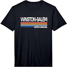 Mens Winston-Salem North Carolina Winston Salem Hometown NC Performance T-Shirt