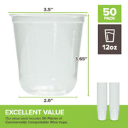 Stock Your Home 12oz / 50 / Clear Cups