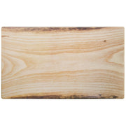Display Riser Wood Look - 20" L x 12" W x 2" H by HUBERT – Plastic, Brown, Model H0175-ROUGHHEWN