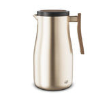 Studio Allure 1.0 L by Alfi – 33.8 Ounces, 1 liters, Stainless Steel Wood, Dark Oak / Champagne Mat, Model 1397322100
