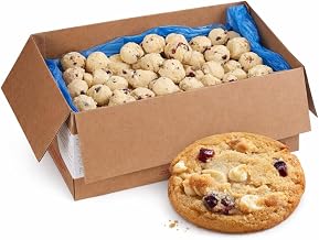 Otis Spunkmeyer Frozen Strawberry Shortcake Cookie Dough - Pre-Portioned Ready-to-Bake Gourmet Cookies - Bulk Pack 240 x 1.33 oz