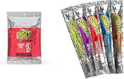 Zero Qwik Stik Sugar Free Fruit Punch (Pack of 50) and Sqwincher Sqweeze Electrolyte Freezer Pops Variety Pack (50 Total)