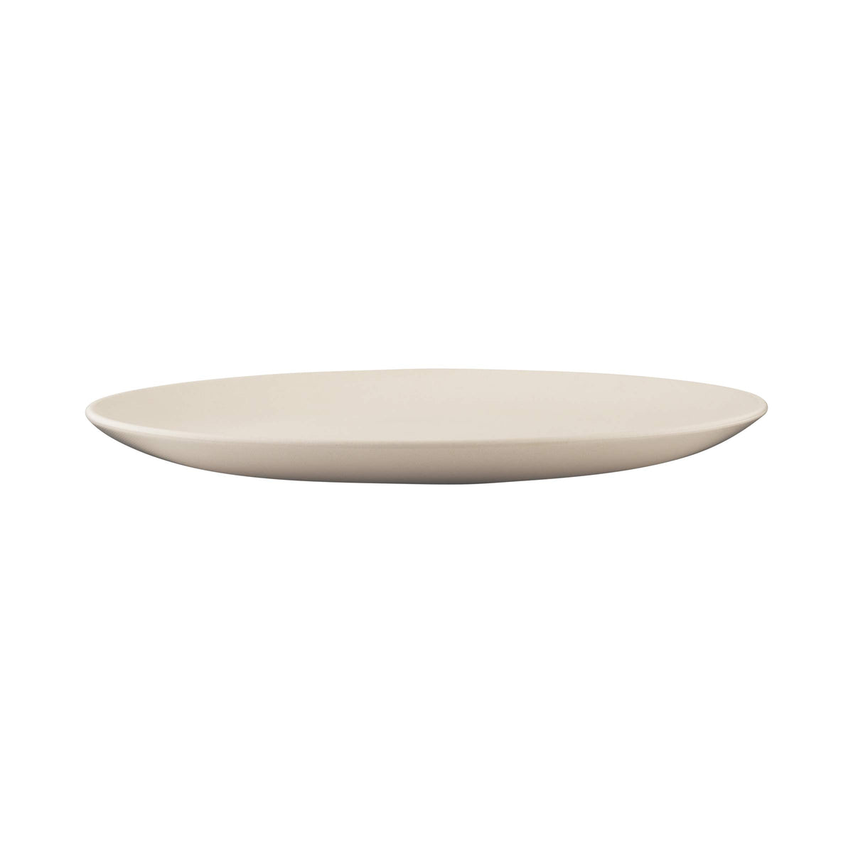 Round Plate by Elite Global Solutions – 11" dia., 50% Melamine 50% Bamboo, Papyrus, Pack of 6, Model ECO1111R-PP