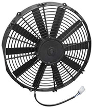 14.0 Inch Med Profile Fan/Pusher 1274Cfm by Spal – Stock, Plastic, Black, Model 30101510