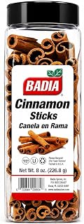 Badia Cinnamon Sticks 8 oz – Whole Sweet Aromatic Cinnamon Spice