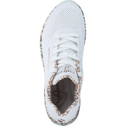 Street Womens by Skechers – 6.5, Faux Leather, White/Rose Gold New, Model 155506 WTRG