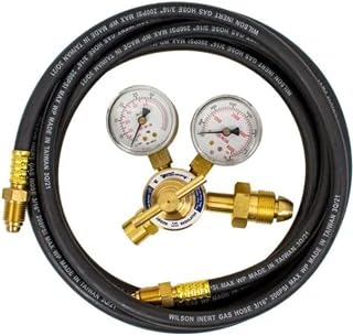 Forney CGA-580,5/8 in. NPT, Regulator with 10 ft. Hose, 85662