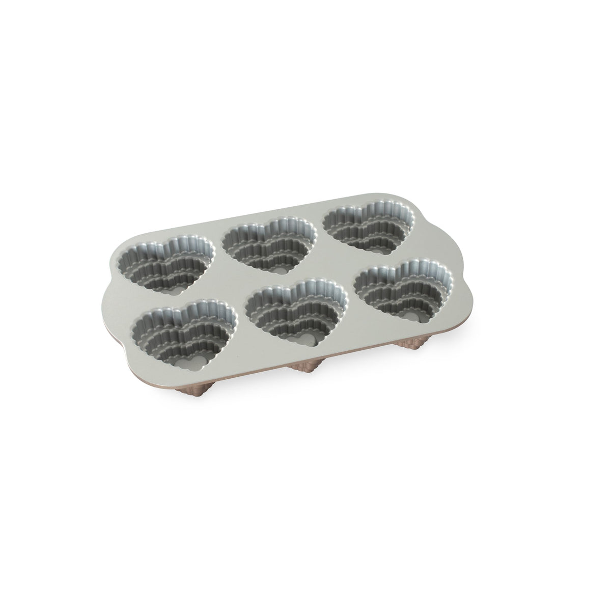 Nordic Ware Tiered Heart Cakelet / 3-Cup / Toffee Bundt Pans