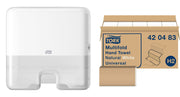 Tork Bundle - Hand Towels + Dispenser (White) / 11.5 inches / White Categories