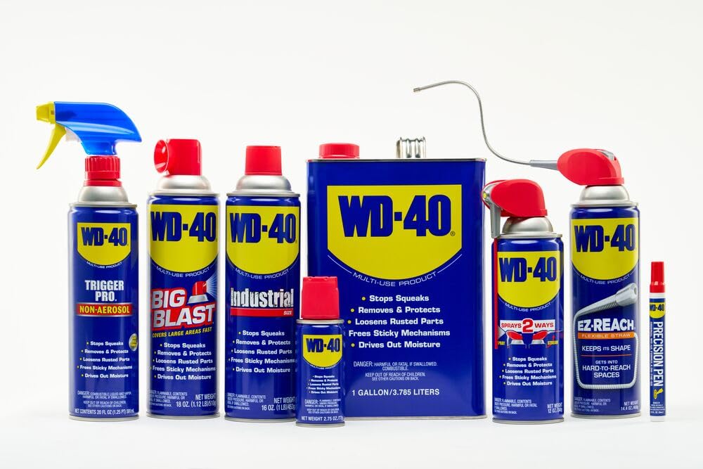 WD-40 3 Pack / Blue / 3 Industrial Lubricants