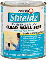 qt Zinsser 2104 Clear Shieldz Water-Based Acrylic Wallpaper Primer