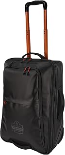Ergodyne Arsenal 5129 Soft Sided Rolling Carry On Bag, Expandable Luggage, 22 x 14 x 9 in, 42 L