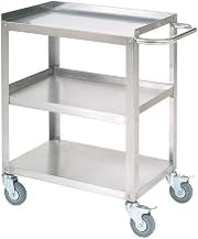 Stainless Steel Utility Cart, 400 Lb. Cap., 24"L x 16-1/4"W x 33"H