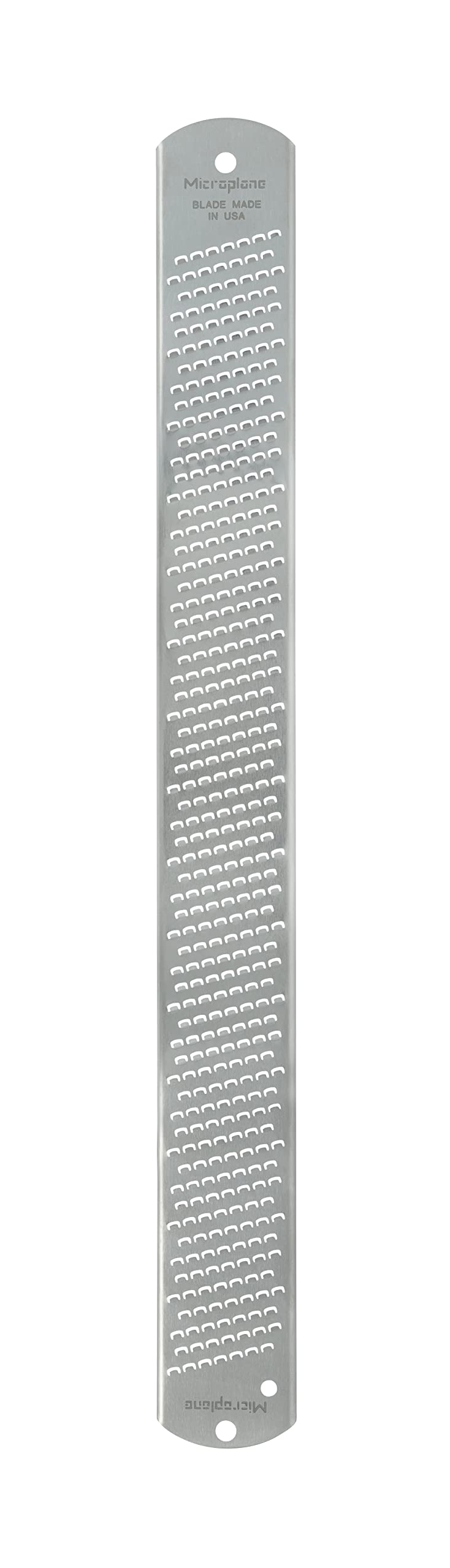 All-Stainless Steel Lemon Zester Tool by Microplane – 1 - Pack, Silver, Model 40001E