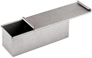 PADERNO World Cuisine 15.75 by 5 .875 Inch Aluminized/Steel Bread Pan with Cover