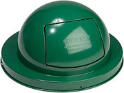 Global Industrial Dome Lid with Self-Closing Swing Door, For Use with 36