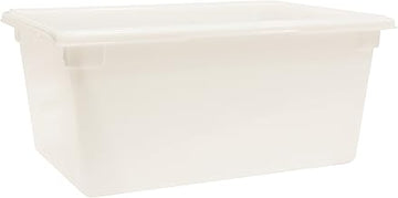 Rubbermaid Commercial Products Food Storage Box, 16.5 Gallon Capacity, White, for Restaurant/Kitchen/Cafeteria