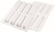 Silikomart Fingers75 Silicone Mold with 8 Cavities, Each 5.11 Inch x 1.06 Inch x 1.06 Inch High