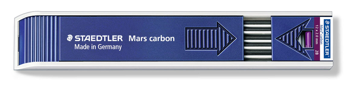 Mars Carbon Lead by STAEDTLER – 12 Count (Pack of 1), Lead, N/A, Model 200-2B
