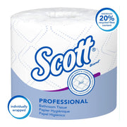 KCC04460 - Scott 2ply Standard Roll Bath Tissue by Kimberly-Clark – 80 Rolls, Recycled Fiber, White, Model 1998707
