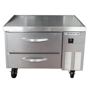 (2) Drawer Refrigerated Chef Base - 36" by Beverage Air – Stainless-Steel, Model WTRCS36-1