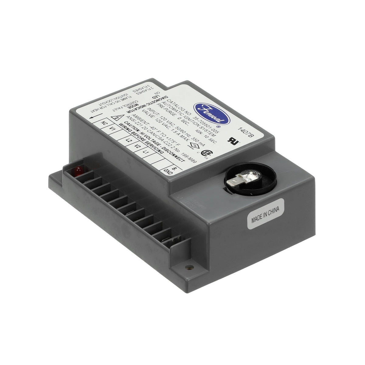 Spark Ignition for Use Control by Nu-Vu – Model 56-0111