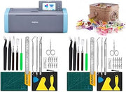 Brother SDX125E ScanNCut DX Electronic Cutting Machine with Accessories | with Sewing Clamps and Weeding Kit Included