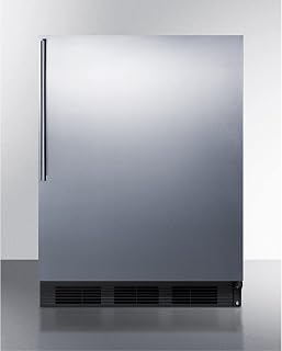 ACCUCOLD 24" Refrigerator, Peak24, Built-In Fridge, Undercounter, 5.5 cu.ft. Capacity, Stainless Steel - FF6BKBI7SSHV