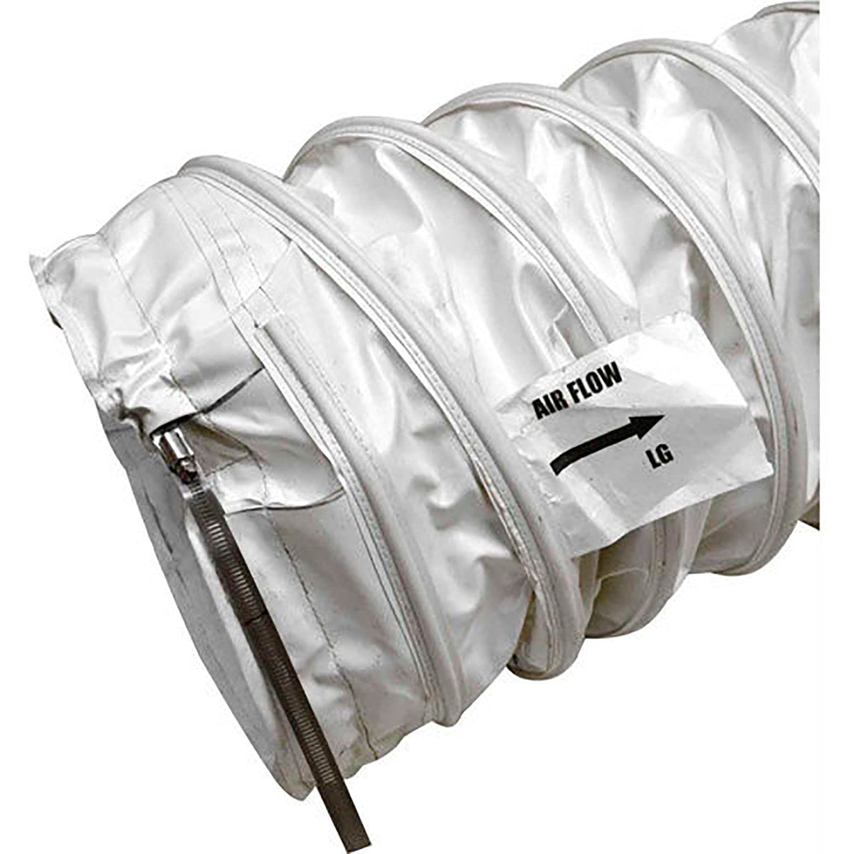 Heat Wagon 25' Long Heater Duct by Heat Wagon Inc – 26"L x 26"W x 26"H, Pvc, Model WD2025