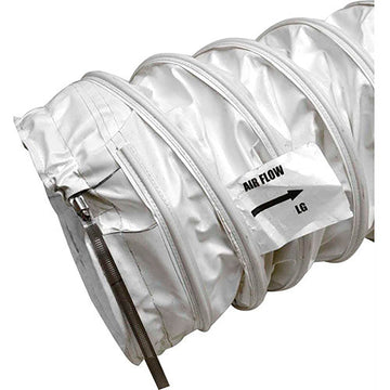 Heat Wagon 25' Long Heater Duct by Heat Wagon Inc – 26"L x 26"W x 26"H, Pvc, Model WD2025