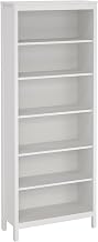 Tvilum Adjustable 6 Shelf Bookcase, White