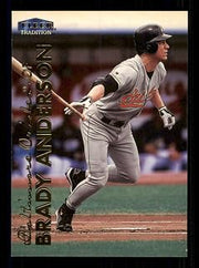 Baseball MLB 1999 Fleer Tradition #84 Brady Anderson EX Orioles