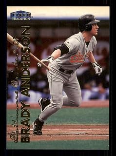 Baseball MLB 1999 Fleer Tradition #84 Brady Anderson EX Orioles