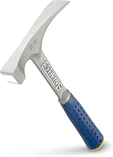 Estwing Bricklayers/Mason's Hammer, 22 oz Brick Hammer, E6-22BLC