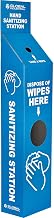 Global Industrial Floor Standing Sanitizing Wipe Station