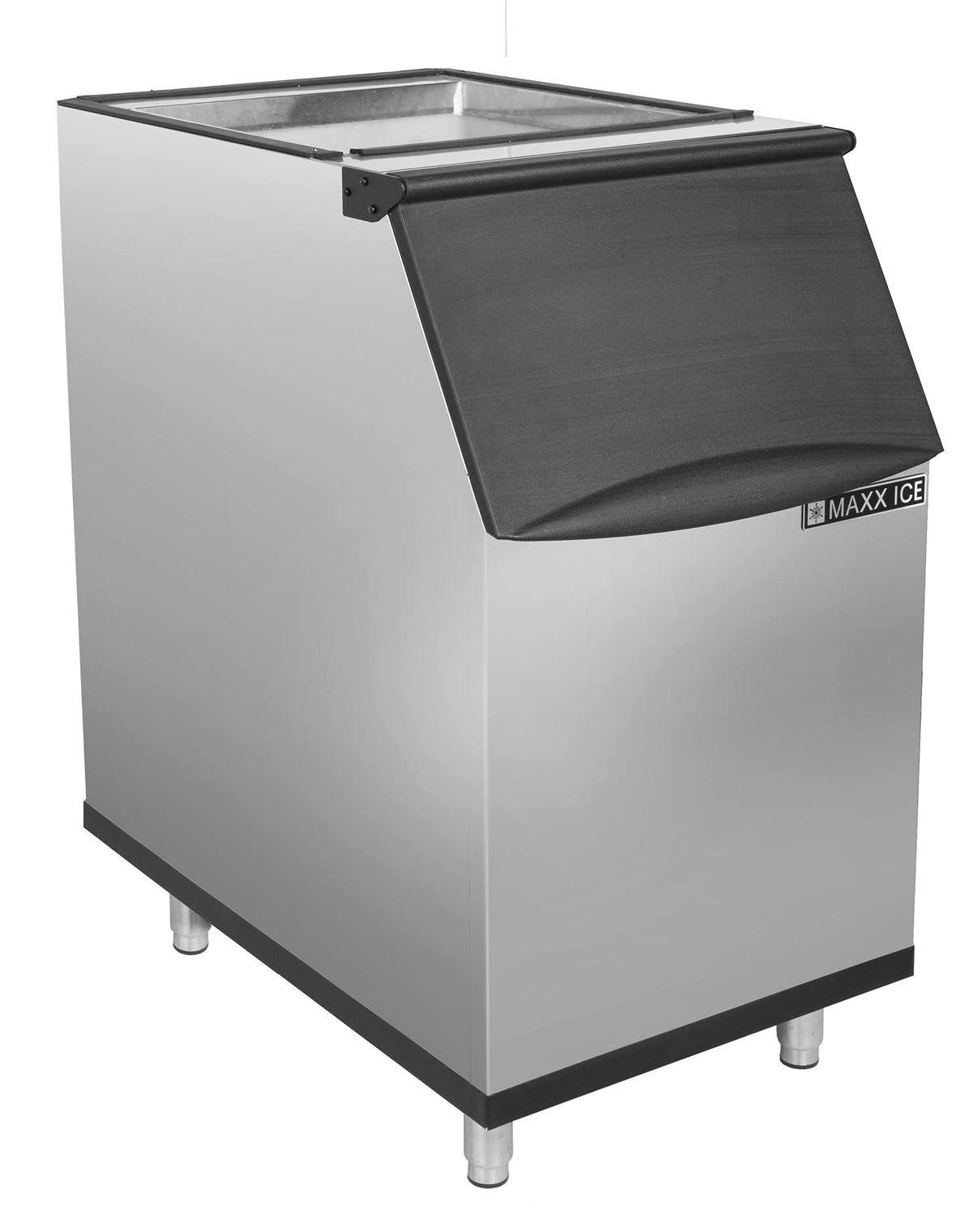 Ice Storage Bin by Maxx Ice – 310 pounds, Stainless Steel, Model MIB310N