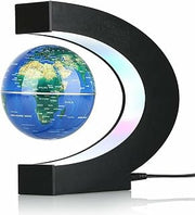 Magnetic Levitation Globe with LED Light, Desktop Decorations, Unique Gift | Father's Day Gifts, Stunning Visuals, Atmospheric Lighting, Perfect Gift, Compact & Stylish, Valentine's Day Gifts