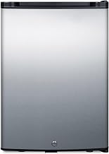 Summit 16” Mini Bar, Stainless Steel - MB26SS | 1.1 cu.ft. Capacity, Compact Refrigerator, Countertop, Digital Controls