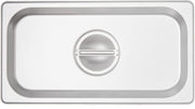 Carlisle FoodService Products Durapan 1/3 Size Stainless Steel Food Pan Lid Hotel Pan Lid with Concave Handle for Catering by Carlisle / CFS Brands – 1/3 Size, Model 607130C