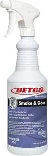 Betco BestScent Smoke and Odor RTU, Fresh Scent, 32 Oz, Case of 12