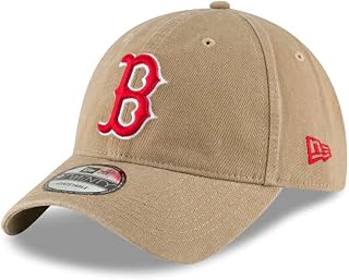 New Era Boston Red Sox MLB 9Twenty Core Classic Twill Adjustable Khaki Hat