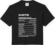 Curtis Nutrition Facts Name Comfort Colors Crop Top